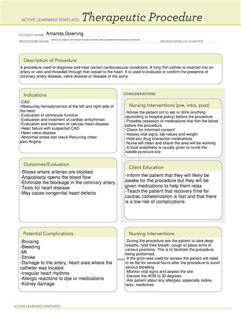 recognizing complications