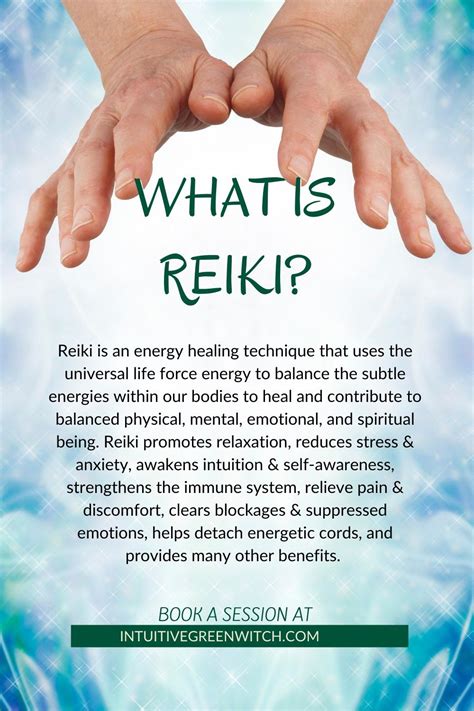 Reiki energy transfer
