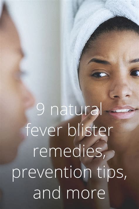 Relieve Fever Blisters