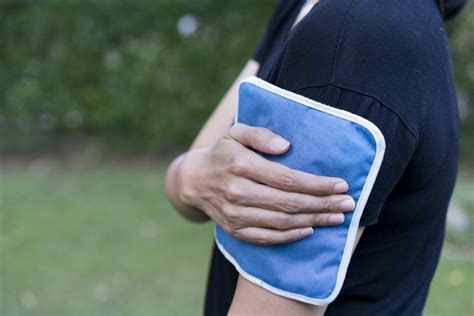 Rest, ice, compression, and elevation for bursitis