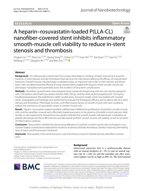 Rosuvastatin and Inflammation Reduction