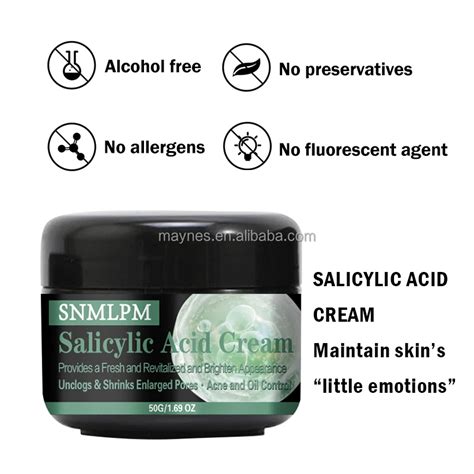 Salicylic Acid Cream for Acne