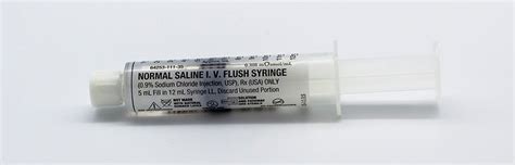 saline flush tips