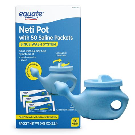 Saline Solution and Neti Pots