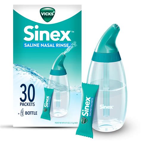 Saline Solution Nose Rinse
