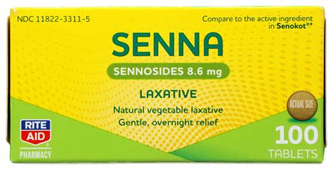 senna lax benefits