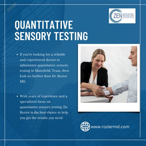 Sensory Testing