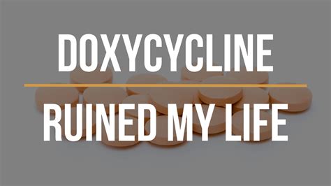 severe doxy side effects