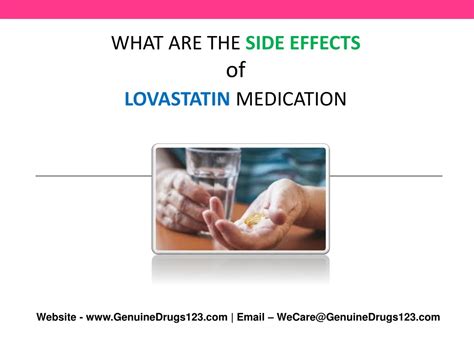 Severe Lovastatin Side Effects