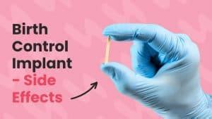 side effects of arm birth control implant