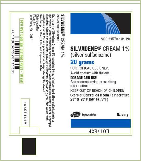 Silvadene Cream Application