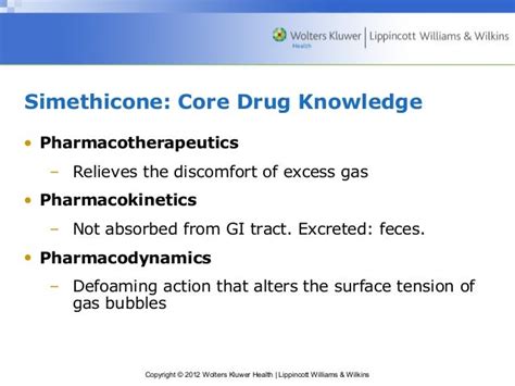 Simethicone interactions