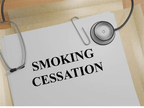Smoking cessation