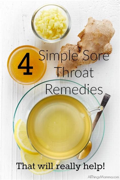 sore throat runny nose remedies