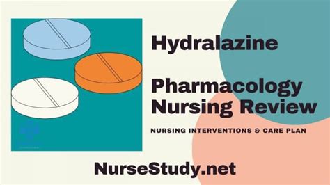 Special Considerations for Hydralazine