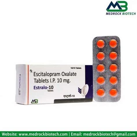 Statistical Data on Escitalopram 10 mg