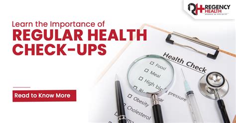 staying healthy with regular check-ups