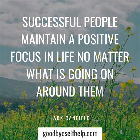 Staying positive and focused