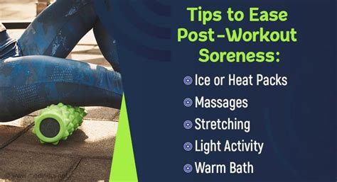 strategies for post workout muscle pain relief