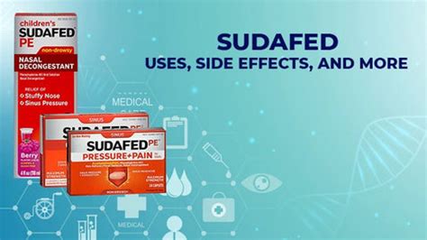 Benefits of Sudafed