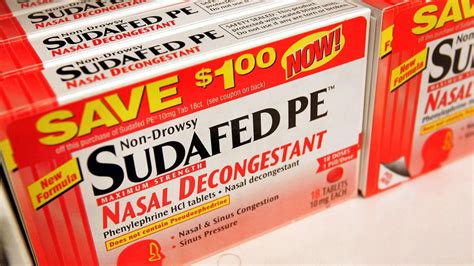 Practical examples of Sudafed usage
