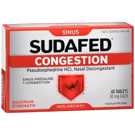 Final thoughts on Sudafed