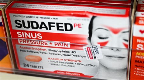 Key points about Sudafed