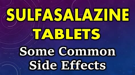 potential side effects of sulfasalazine
