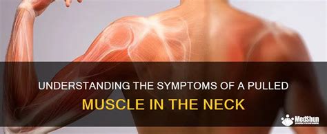 Symptoms of Neck Pulled Muscle