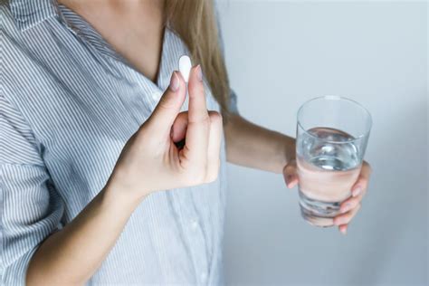 taking iron pills