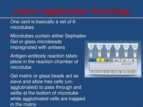technology in blood results