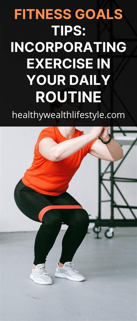 Tips for Incorporating Exercise
