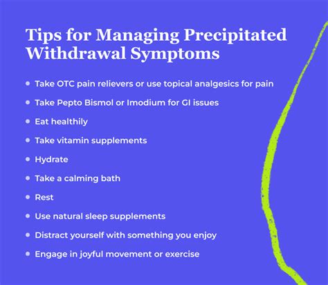 Tips for Managing Opioid Withdrawal