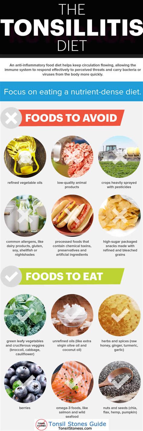 tonsil stone diet