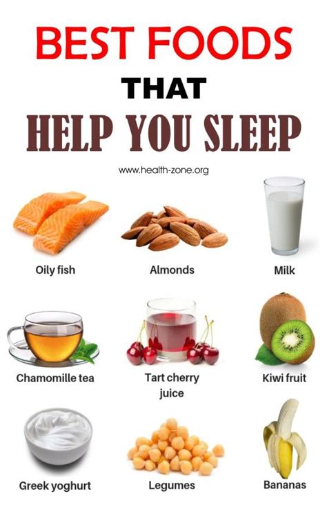top sleep-promoting foods