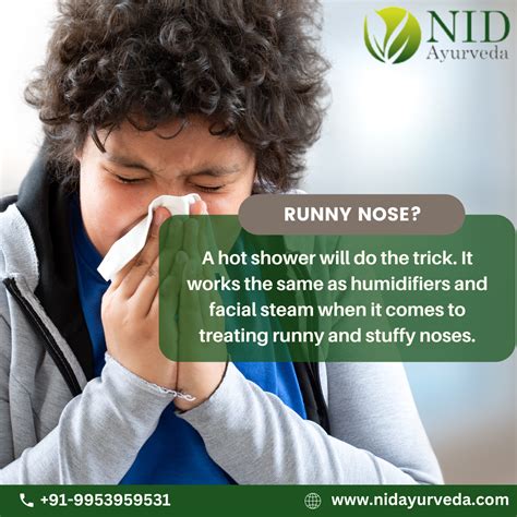 Treating a Runny Nose