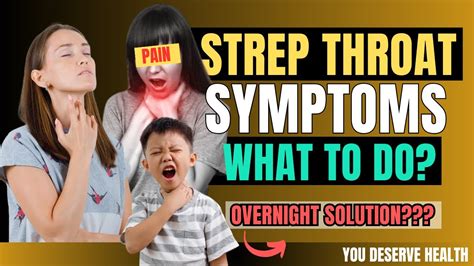 Treating strep throat