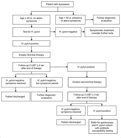 Treatment and Management of H. Pylori Infections