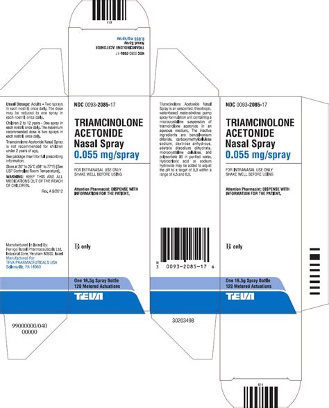 Triamcinolone Examples