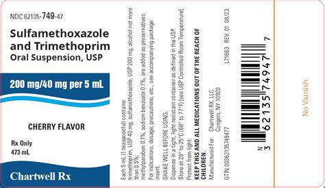 Trimethoprim Sulfamethoxazole Antibiotic