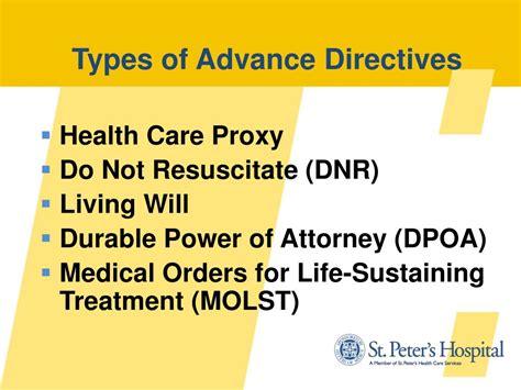 Types of Advanced Directives
