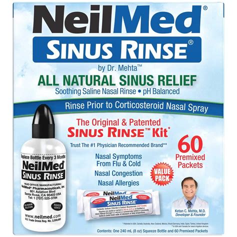 Types of Sinus Nose Wash
