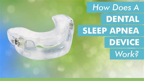 Types of Sleep Apnea Mouth Devices