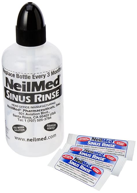 Types of saline rinse