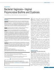 Understanding Bacterial Vaginosis