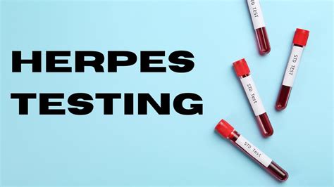 Understanding Herpes Testing