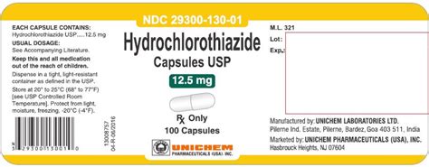 Uses of Hydrochlorothiazide