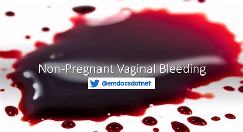 vaginal bleeding management