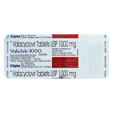 Valacyclovir 1gm Overdose