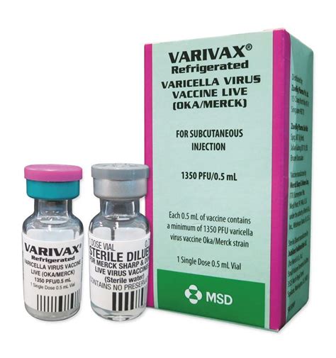 Varicella Vaccine Information